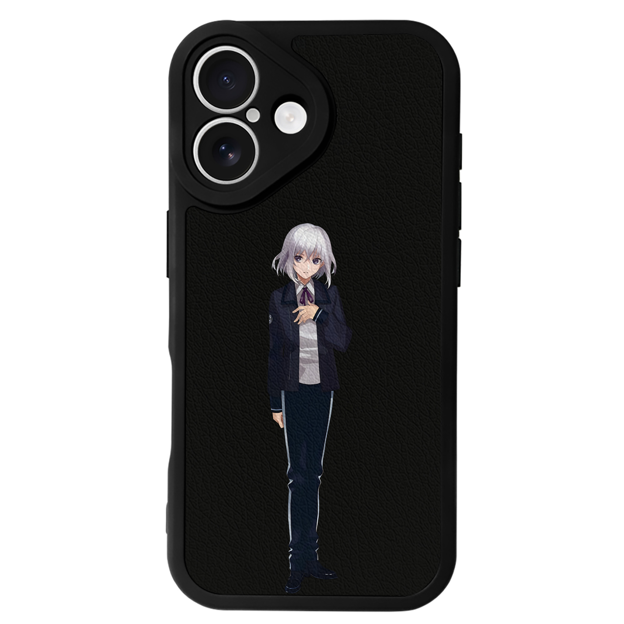 （画像用） 刀剣乱舞 Touken Ranbu 【iPhone 16シリーズ対応】シリコンスマホケース（レザー調） 材質：シリコン